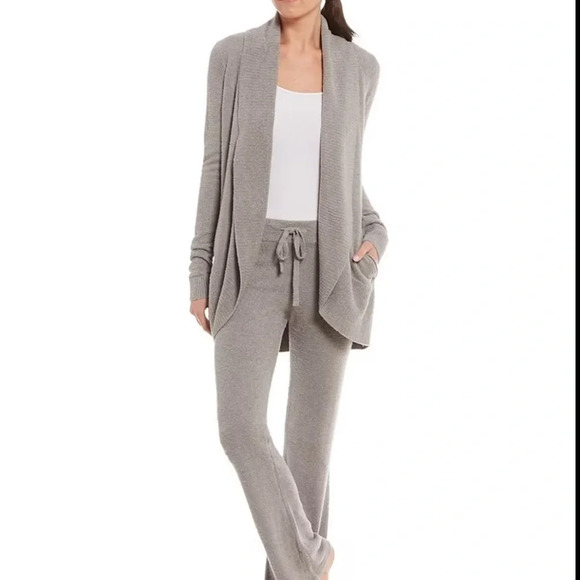 Cozy Gray Women's Cardigan - Picture 8 of 9